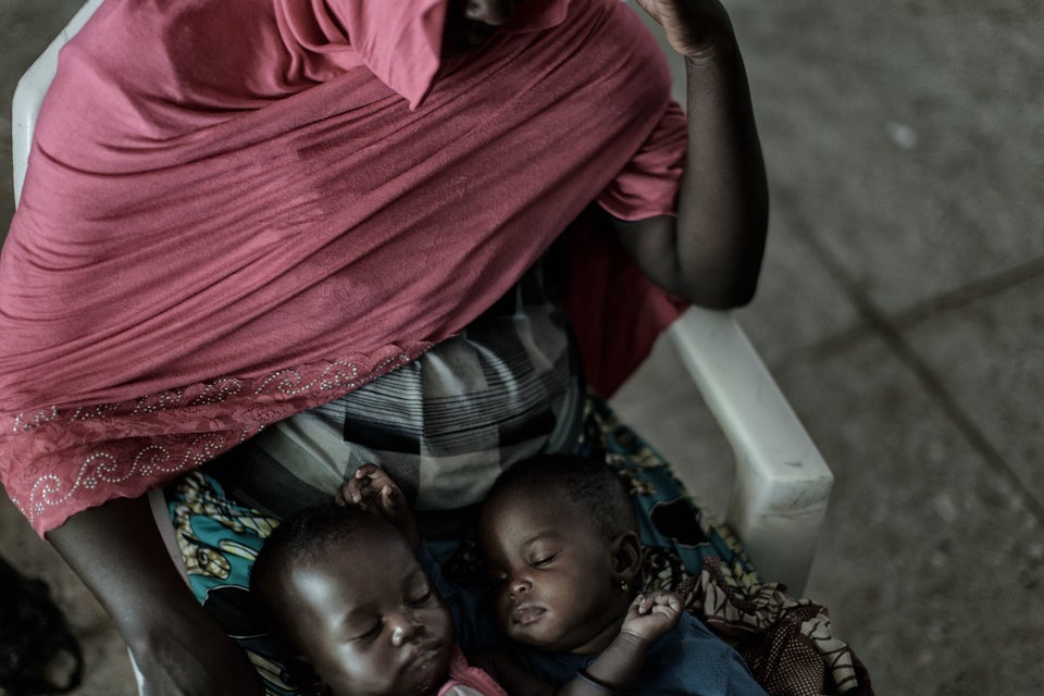 Jummai and her children.
