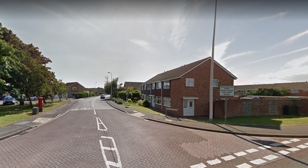 A Google Street View of the street where the incident happened.