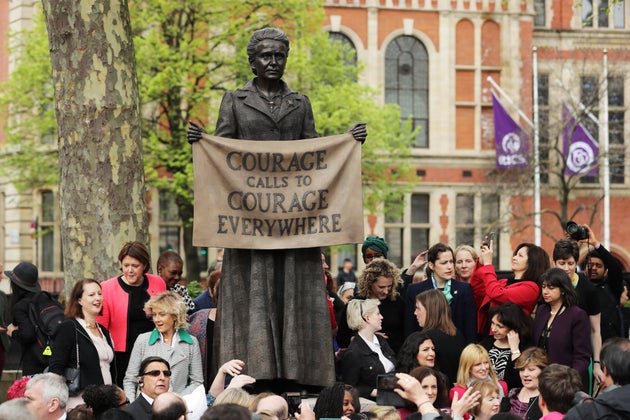 Millicent Fawcett has become the first women celebrated in Parliament Square with a statue.