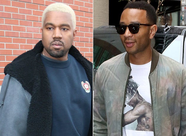 Kanye West and John Legend