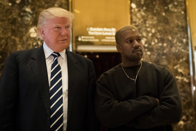 The President and Kanye met at Trump Tower in 2016