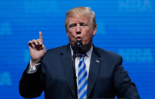 President Donald Trump compared a London hospital to a