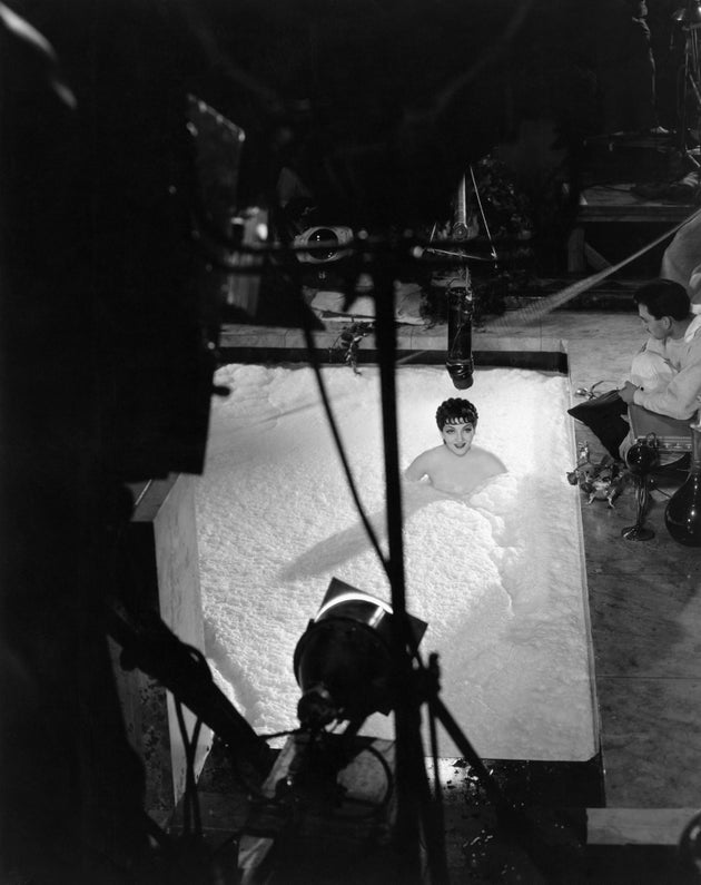 Claudette Colbert bathed nude in milk in the 1932 film “The Sign of the Cross.