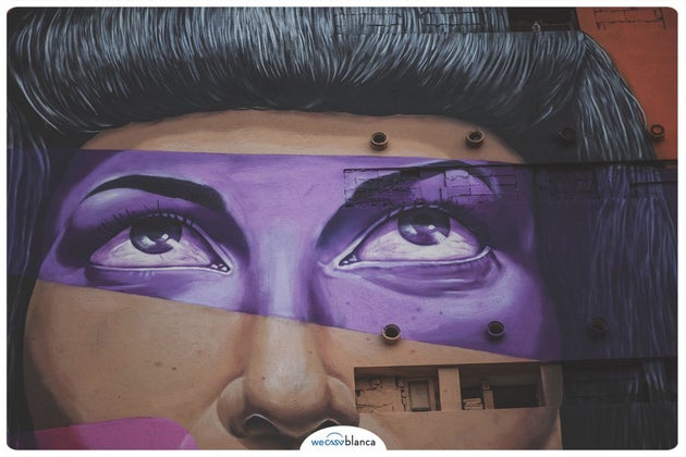 Fresque réalisée par l'artiste