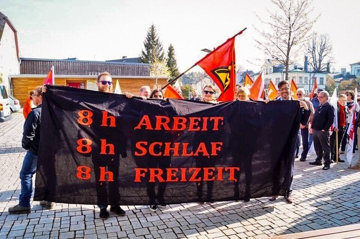 8 Stunden Arbeit, 8 Stunden Schlaf, 8 Stunden Freizeit – diese Formel ist 100 Jahre alt. Für die Gewerkschaft IG Metall ist sie nicht länger zeitgemäß.