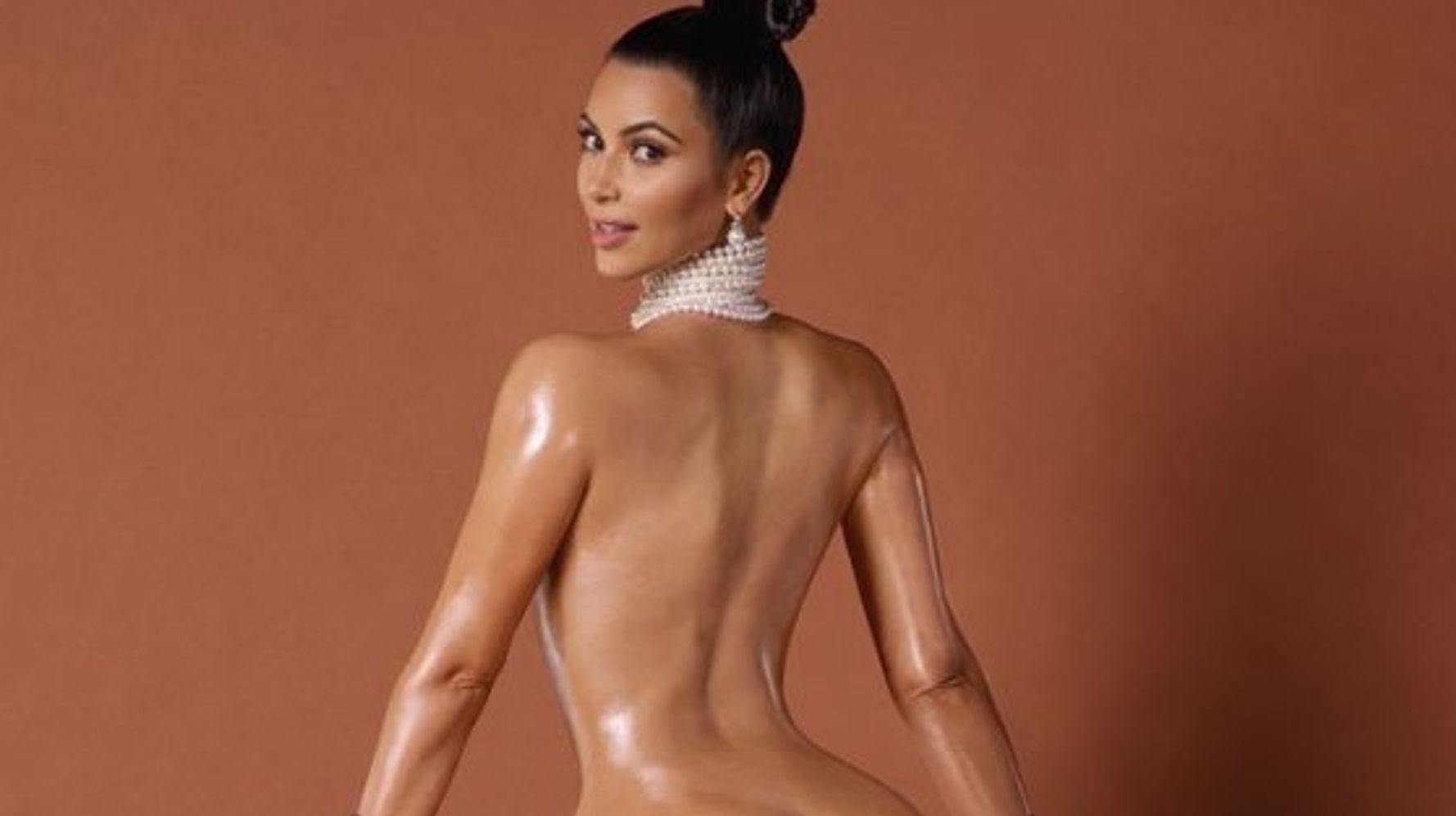 Kim Kardashian Bare Ass