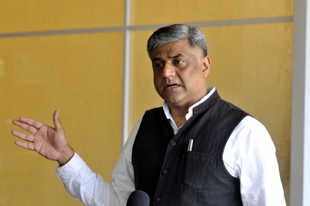 Rajya Sabha MP Rajeev Gowda, convener of the Congress's manifesto committee, in a file photo.