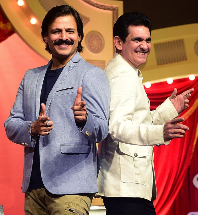 A file photo of actor Vivek Oberoi (left) and director Omung Kumar.