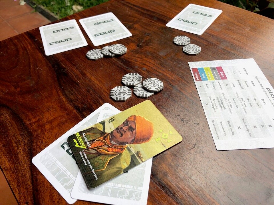 Bluffing is an essential part of the game, but there is also a strong layer of strategy involved in each turn.
