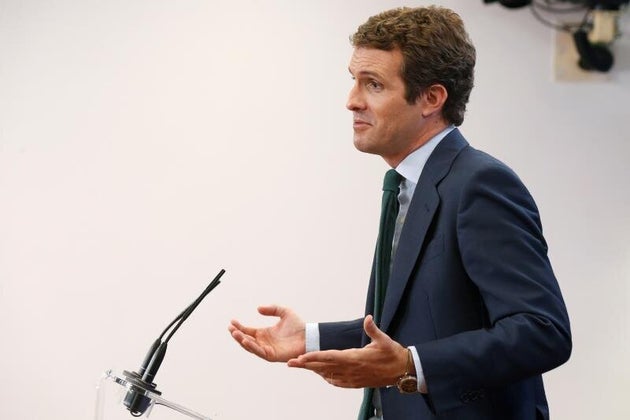 El líder del PP, Pablo Casado.