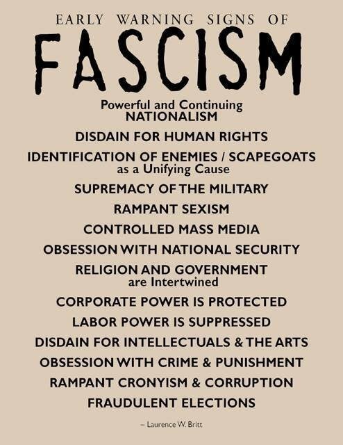 Poster referred to by Mahua Moitra in her speech.