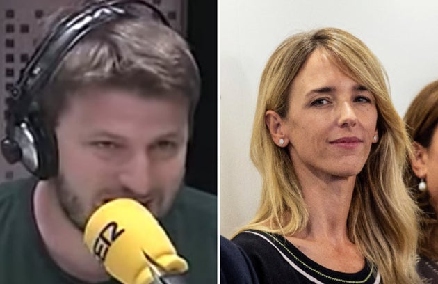 Aimar Bretos y Cayetana Álvarez de Toledo.