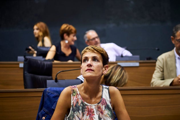 María Chivite, presidenta de Navarra.