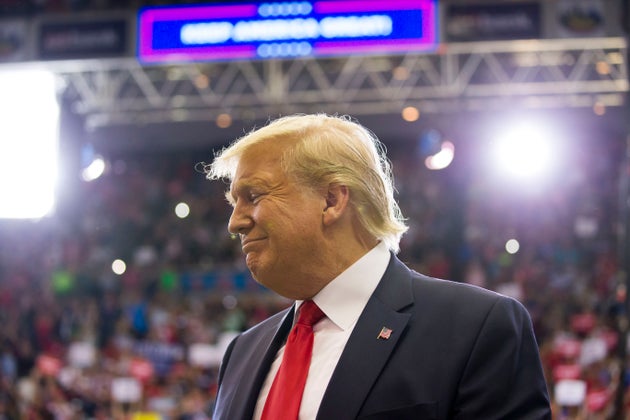 Donald Trump, el pasado 1 de agosto, en un acto de precampaña en Cincinnati.