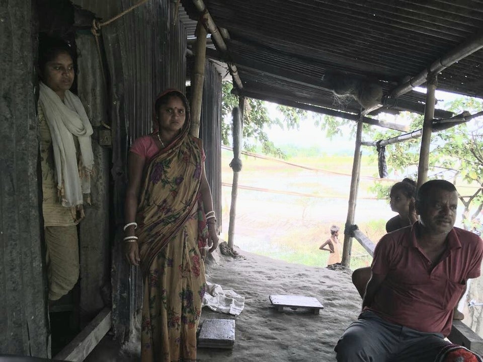 Clockwise from left: Kalpana, Romoni, Archana and Dilip Biswas.