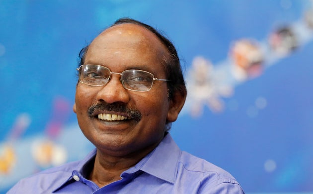 ISRO Chairman Kailasavadivoo Sivan at the headquarters in Bengaluru.