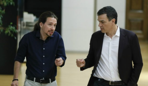 Sánchez e Iglesias en una imagen de archivo.