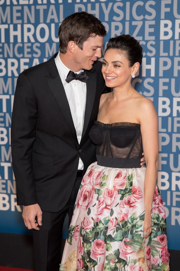 Ashton Kutcher and Mila Kunis in 2018.