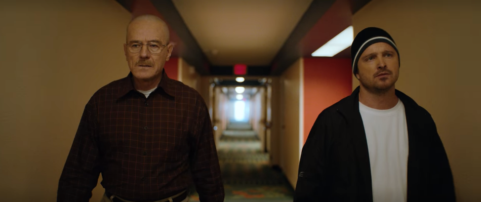 Yes, Walt is still dead. But his return in "El Camino" was even more of a sure thing than death and taxes. Walt is brought back in a flashback toward the end of the movie, which depicts some of the moments following his and Jesse's escape from the desert in the Season 2 episode, "4 Days Out." The new scene brings us a, "Yeah, bitch," from Jesse as he loads up on food at a restaurant. It even delivers some character development for Walt, who tells Jesse he's lucky he didn't have to wait his whole life to do something special, showing Walt was really doing everything for himself from the start.