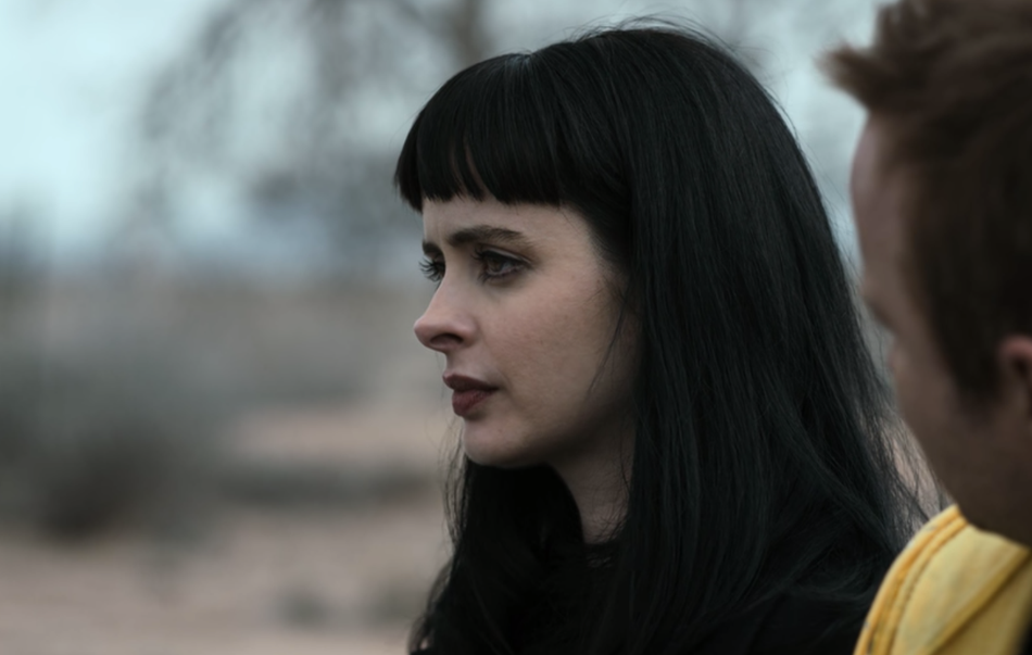 Jane's appearance comes at the end of "El Camino" when Jesse makes it safely to Alaska. In a flashback scene, the two sit on the hood of a car and talk about the time she said to go "wherever the universe takes you." "I've gone where the universe takes me my whole life," she tells him. "It's better to make those decisions for yourself." Jesse continues to drive off to freedom. Jane was, of course, Jesse's love interest in Season 2 of "Breaking Bad." Her death scene was one of the show's most crushing, as Walter watched and did nothing as the young woman -- an addict -- choked on her own vomit while laying next to Jesse.