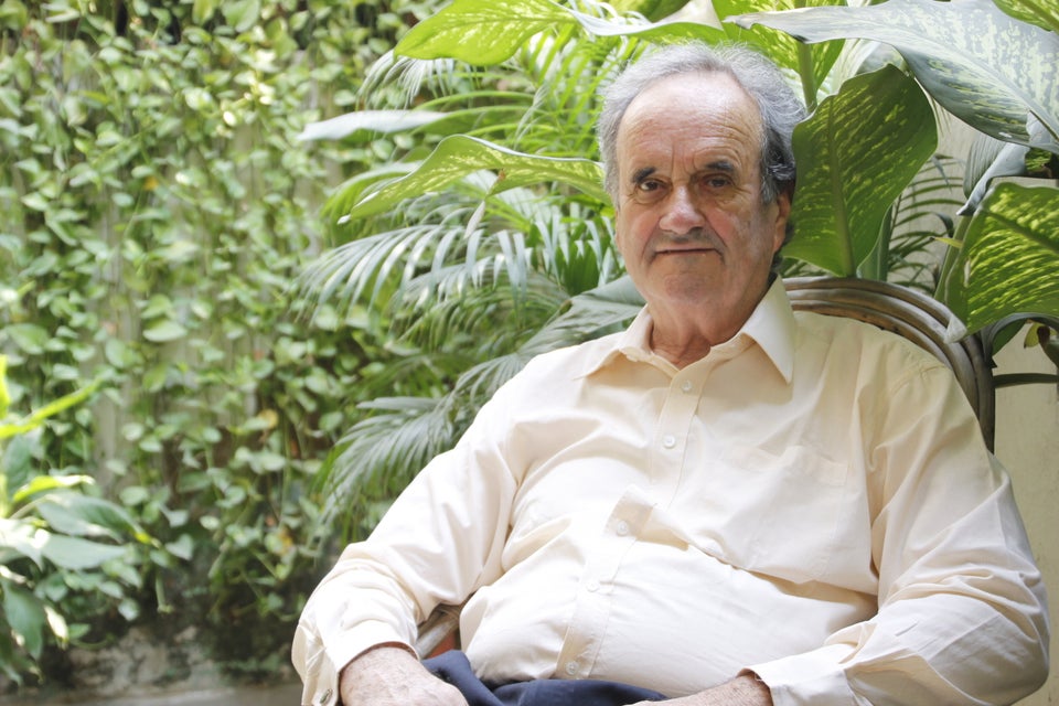 Former Bureau Chief of BBC and Author Sir William Mark Tully during an interview with HT City at his residence on October 20, 2015 in New Delhi, India.
