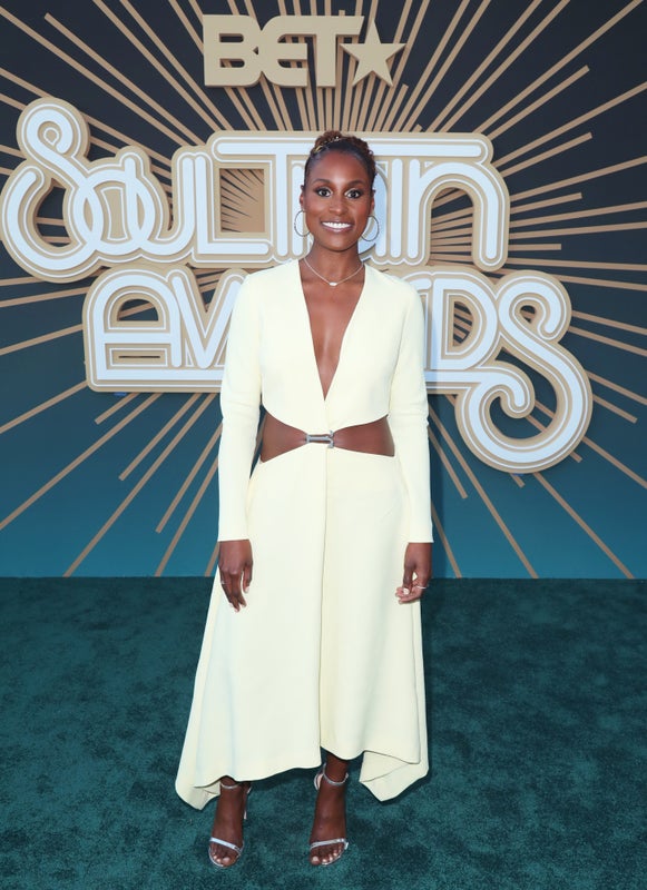 Issa Rae at the 2019 Soul Train awards presented by BET in Las Vegas on Nov. 17.