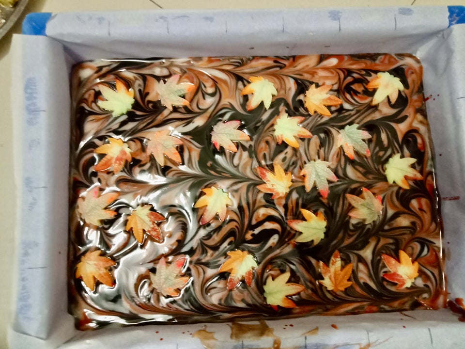 An internal layer of 'Kashmir' soap.