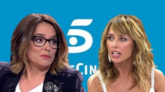 Toñi Moreno y Emma García en dos momentos de 'Viva la vida'.