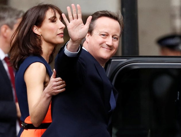 David Cameron, el 13 de julio de 2016, abandonando definitivamente el 10 de Downing Street.