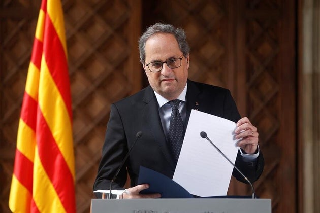 El presidente de la Generalitat, Quim Torra.