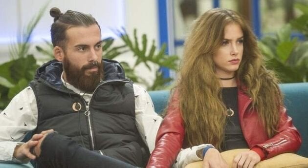 José María y Carlota, concursantes de 'Gran Hermano Revolution'.