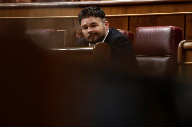 El portavoz de ERC, Gabriel Rufián.