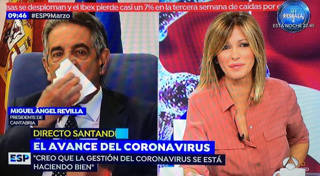 Revilla en 'Espejo Público'.