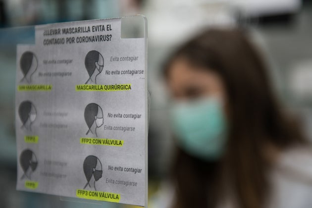 Una farmacia en Madrid el 16 de abril de 2020.