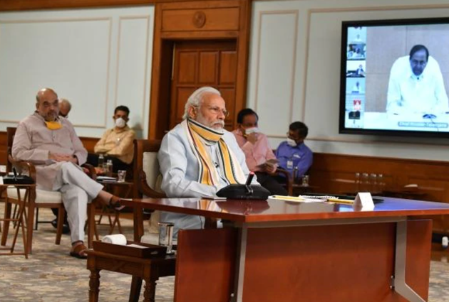 Modi meeting with chief ministers