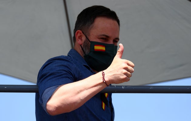 Santiago Abascal, líder de Vox, único partido que no ha votado a favor del Ingreso Mínimo Vital.