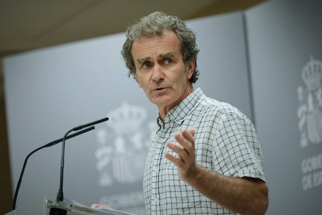 Fernando Simón, en una rueda de prensa