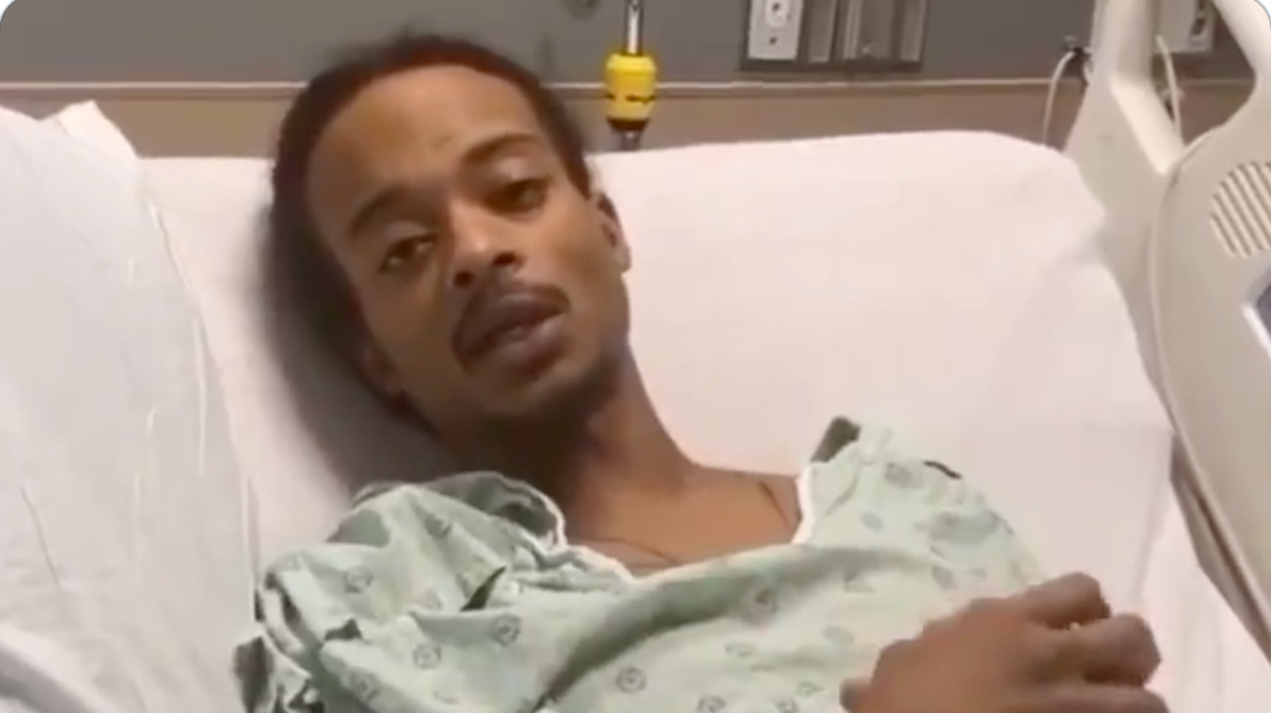 Jacob Blake Speaks Out From Hospital Bed: ‘It Hurts To Breathe. It Hurts To Sleep.' - Jacob Blake Speaks Out From Hospital Bed: ‘It Hurts To Breathe. It Hurts To Sleep.'