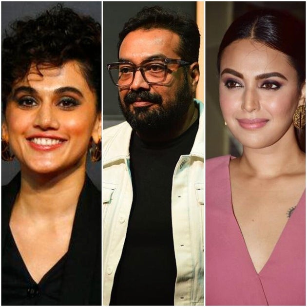Taapsee Pannu, Anurag Kashyap and Swara Bhasker