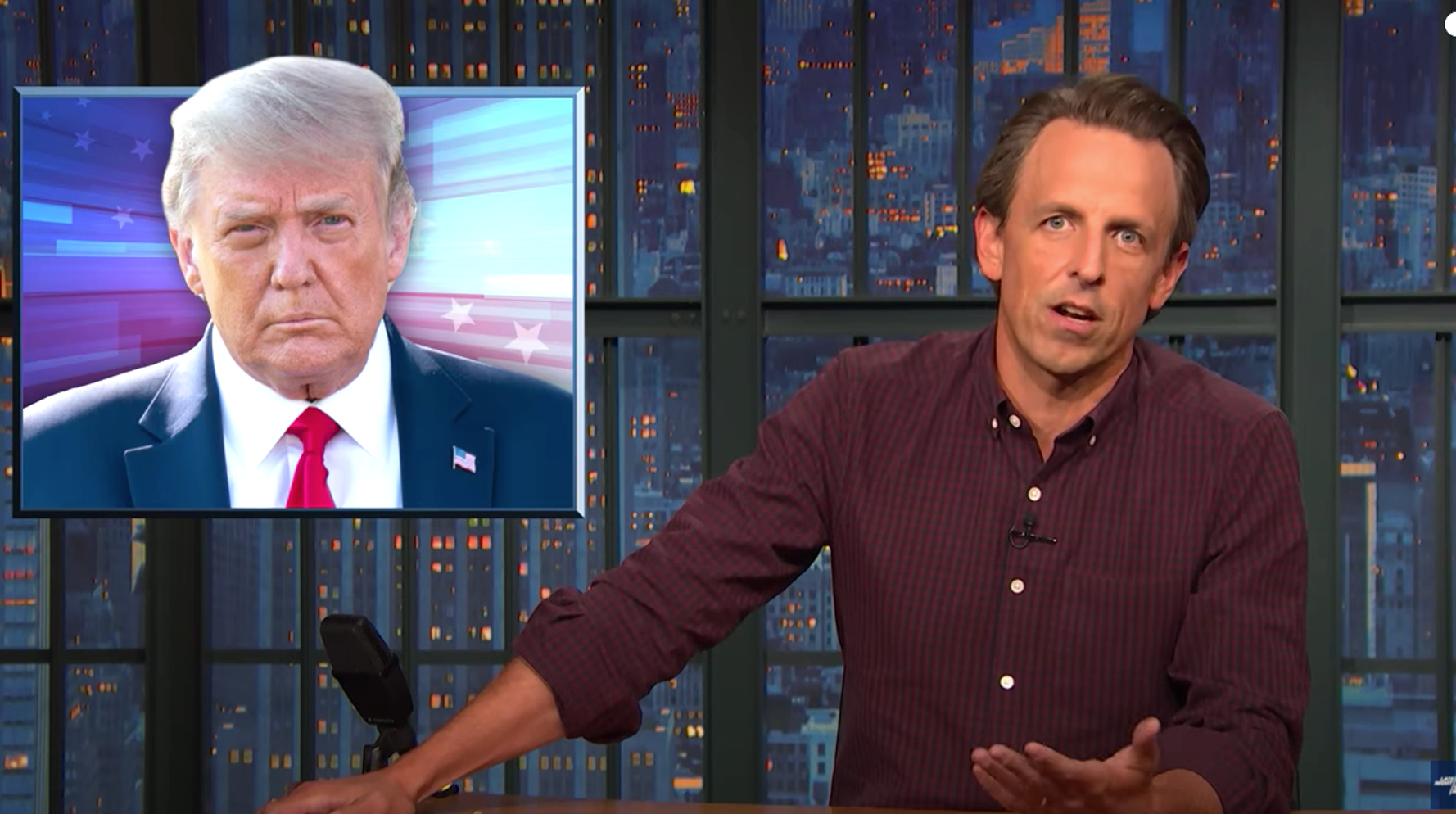 Seth Meyers Names The One Way To Get Trump To Behave At The Debates - 2020 election Seth Meyers Names The One Way To Get Trump To Behave At The Debates