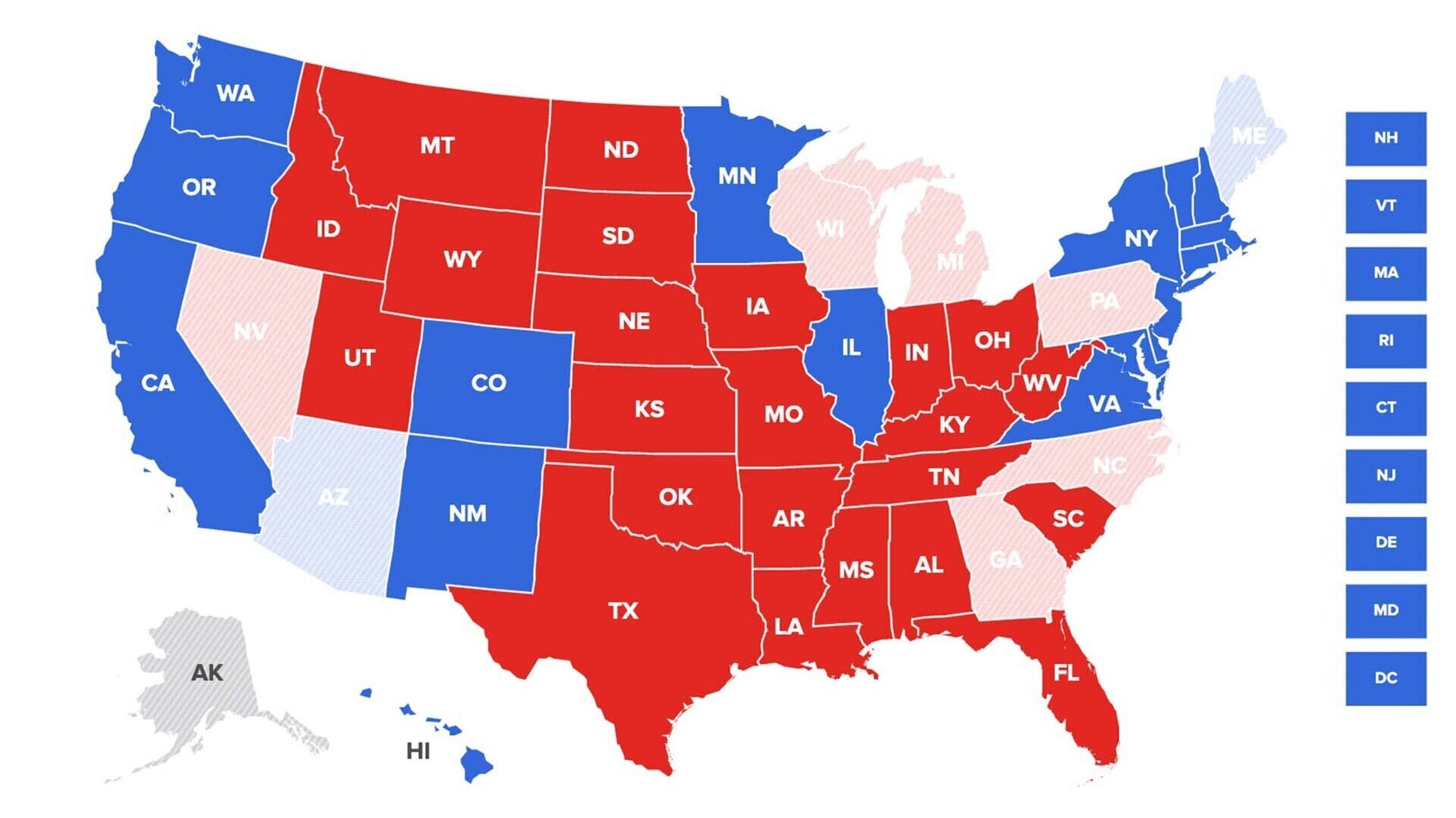 2020 Presidential Election Is A Nail-Biter As Key States Still Counting Votes - 2020 Presidential Election Is A Nail-Biter As Key States Still Counting Votes