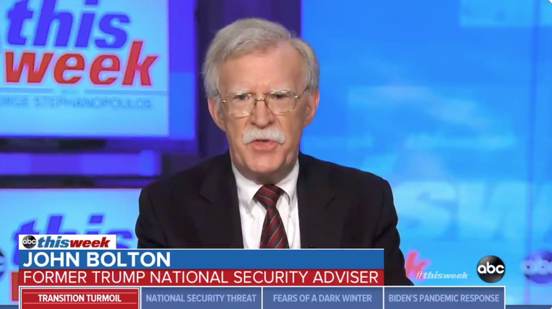 John Bolton Urges Republicans To Publicly Reject Trump's 'Baseless' Voter Fraud Claims - John Bolton Urges Republicans To Publicly Reject Trump's 'Baseless' Voter Fraud Claims