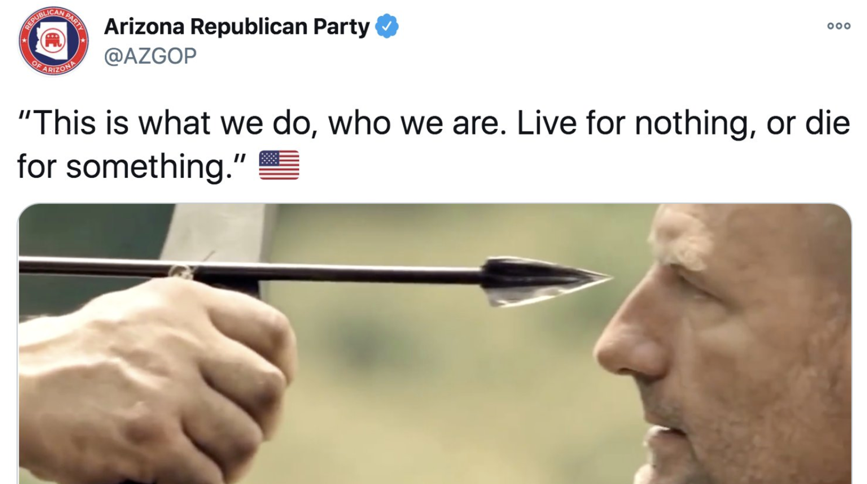 Arizona GOP Asks If Supporters Willing To Die For Trump's Election Fraud Lies - Arizona GOP Asks If Supporters Willing To Die For Trump's Election Fraud Lies