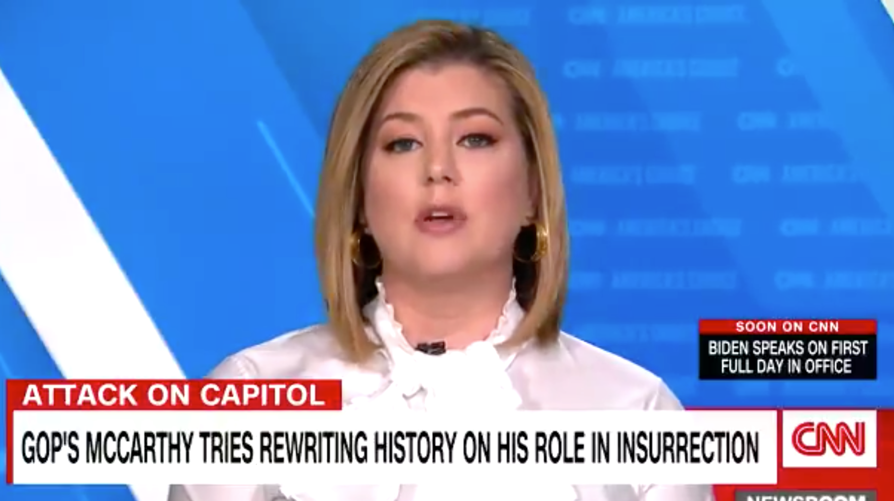 Brianna Keilar Shreds Kevin McCarthy For Contradicting His Criticism Of Trump - Brianna Keilar Shreds Kevin McCarthy For Contradicting His Criticism Of Trump