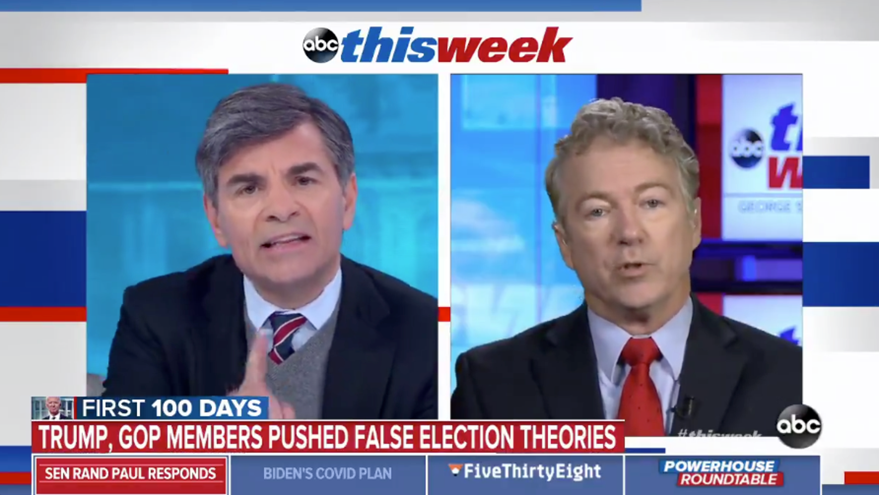 Rand Paul Refuses To Say Election Wasn't Stolen, Whines About Being Fact-Checked - Rand Paul Refuses To Say Election Wasn't Stolen, Whines About Being Fact-Checked