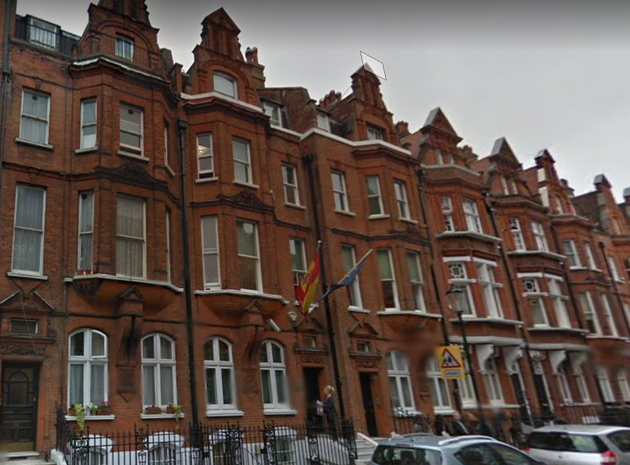 Consulado de España en Londres.