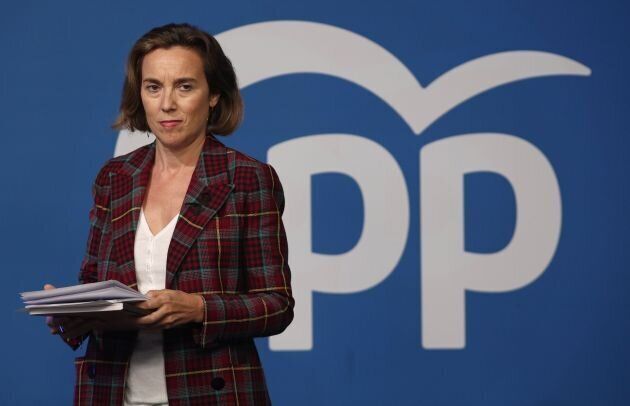 Cuca Gamarra, portavoz del PP.