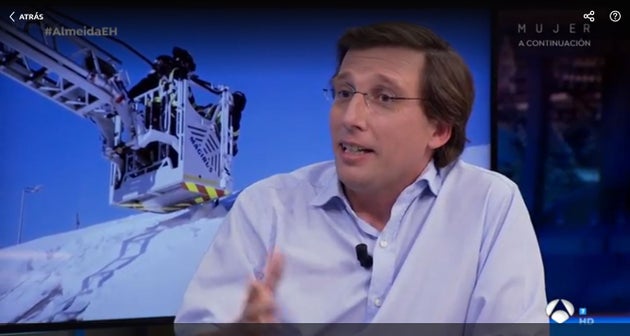Almeida, en 'El Hormiguero'.