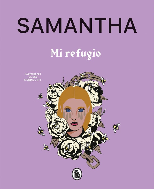 Portada del 'Mi refugio', el primer libro de Samantha.