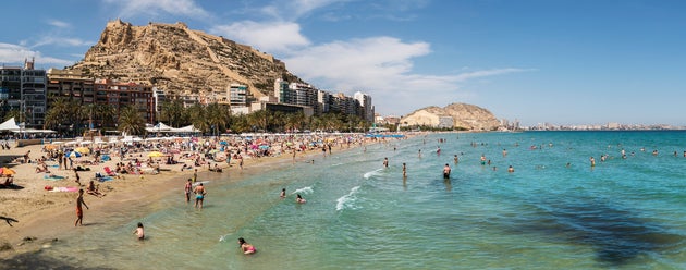 Playa en Alicante.